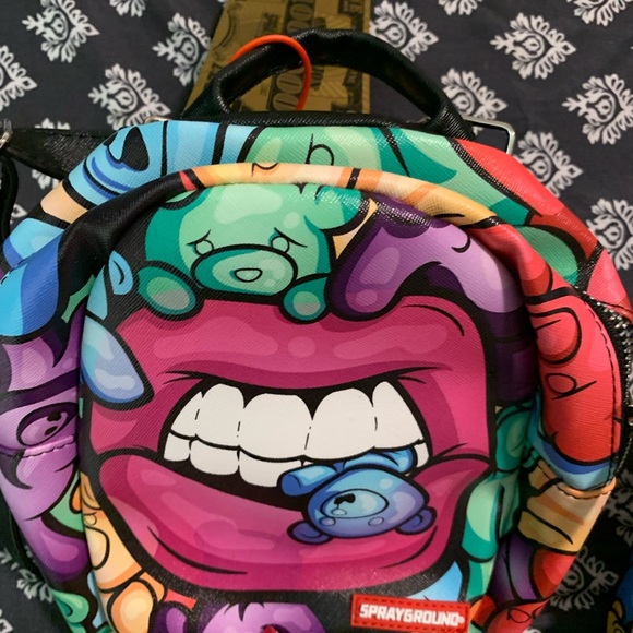 Authentic Sprayground mini backpack - Picture 3 of 4